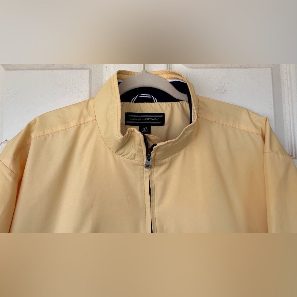 Cutter & Buck Men’s Golf Windbreaker 1/2 Zip Short Sleeved Size Large - Picture 2 of 10